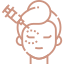 Crow’s feet around the eyes-icon