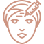 Frown lines between the eyebrows-icon